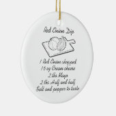 Uion Dip Recipe Keramisch Ornament (Rechts)