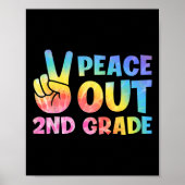 Uit 2e klas 2024 Afstuderen Happy Last Day of Scho Poster (Voorkant)