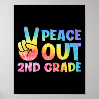 Uit 2e klas 2024 Afstuderen Happy Last Day of Scho Poster