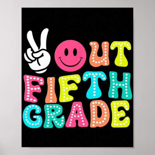 Uit 5e klas Afstuderen CL 2024 Laatste dag van Sch Poster (Voorkant)