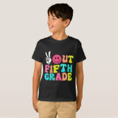 Uit 5e klas Afstuderen CL 2024 Laatste dag van Sch T-shirt (Voorkant volledig)