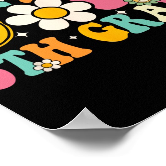 Uit 5e klas Afstuderen Laatste dag van school Groo Poster (Hoek)