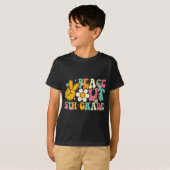 Uit 5e klas Afstuderen Laatste dag van school Groo T-shirt (Voorkant volledig)