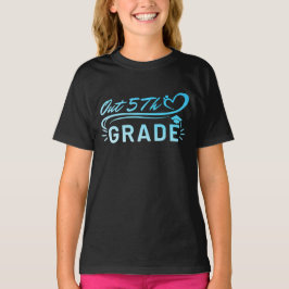 Uit 5e klas klasse van 2023 Afstuderen T-shirt