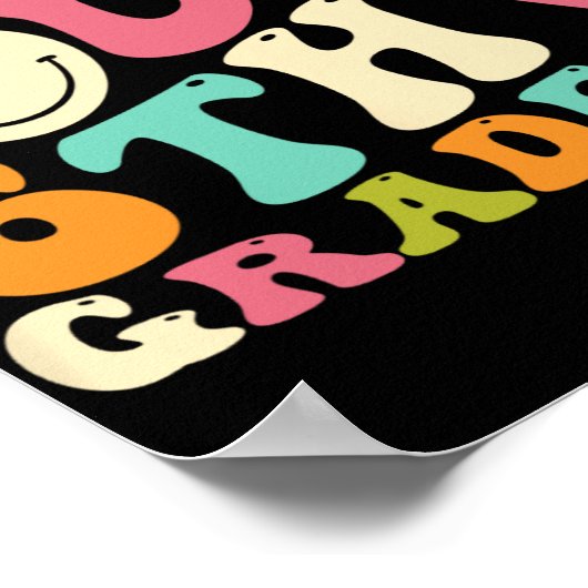 Uit 6e klas Groovy Afstuderen Laatste dag van de s Poster (Hoek)