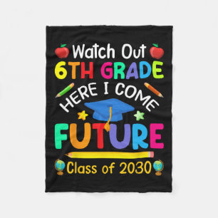 Uit 6e klas hier kom ik toekomstige CL van 2030 Ki Fleece Deken