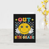 Uit 8e klas Afstuderen Afstuderen Laatste dag van  Kaart (Gele Bloem)