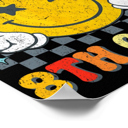 Uit 8e klas Afstuderen Afstuderen Laatste dag van  Poster (Hoek)