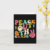 Uit 8e klas Groovy Afstuderen Laatste dag van de s Kaart (Gele Bloem)