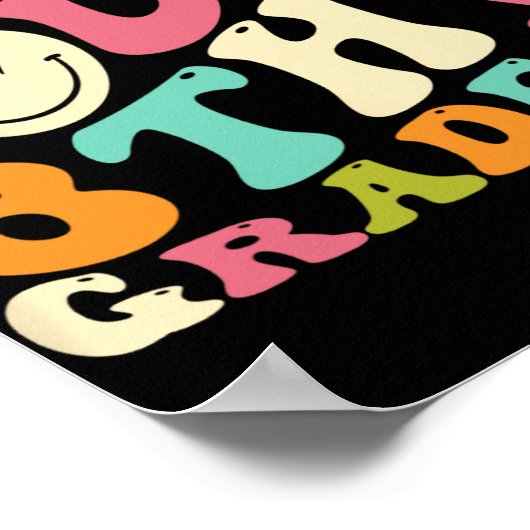 Uit 8e klas Groovy Afstuderen Laatste dag van de s Poster (Hoek)