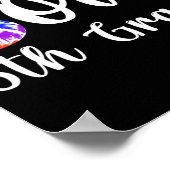 Uit 8e klas laatste dag van school Afstuderen Poster (Hoek)