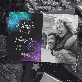 Uit alle sterren die ik kies je Foto Opslaan Datum