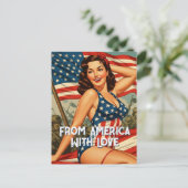 Uit Amerika met liefde / Susan Briefkaart (Staand voorkant)