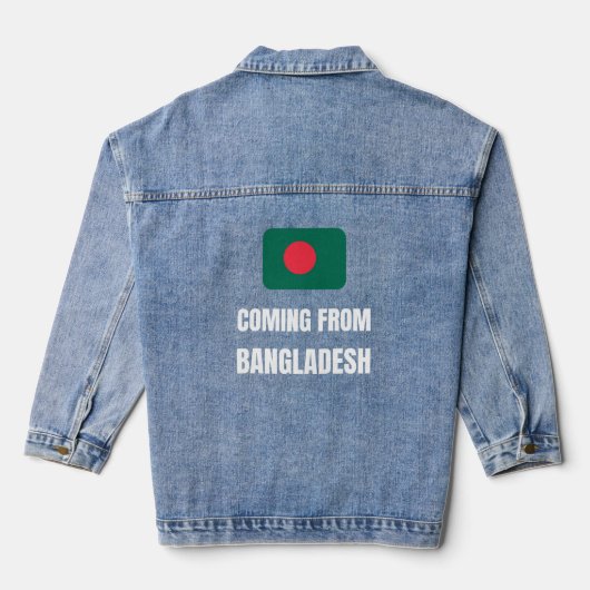 Uit Bangladesh Denim Jacket (Achterkant)