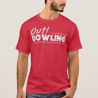 Uit Bowling League 10 jaar Founding Member T-shirt