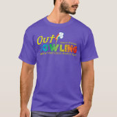 Uit Bowling League - Lisle Lanes Retro Logo T-shir T-shirt (Voorkant)