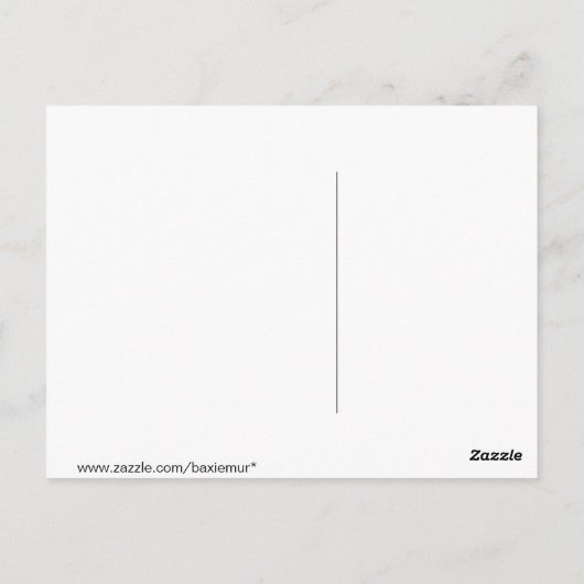 Uit centrum briefkaart (Achterkant)