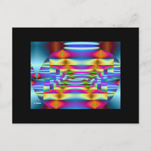 Uit centrum briefkaart