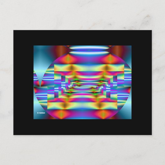 Uit centrum briefkaart (Voorkant)