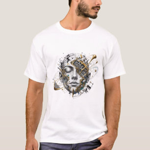 UIT Cosmic Gezicht T-shirt