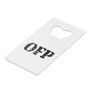 UIT CREDITKAART FLESSENOPENER