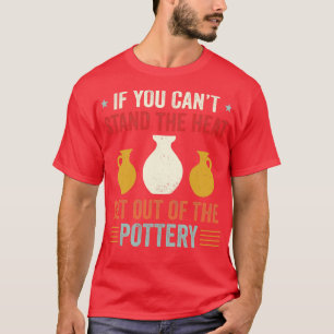 Uit de Aardewerk Grappige Potter Keramische Re T-shirt