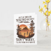 Uit de adem wandelen samenleving maak je geen zorg kaart (Gele Bloem)