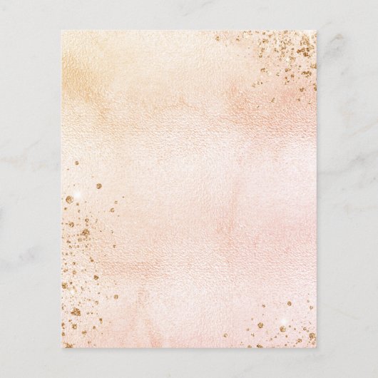 Uit de begroting blijkt dat de baby shower tedy be (Achterkant)