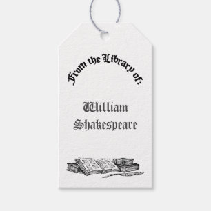 Uit de Bibliotheek van  Boek Custom Book Labels Cadeaulabel
