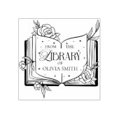 Uit de bibliotheek van de aangepaste naam rubberstempel (Afrduk)