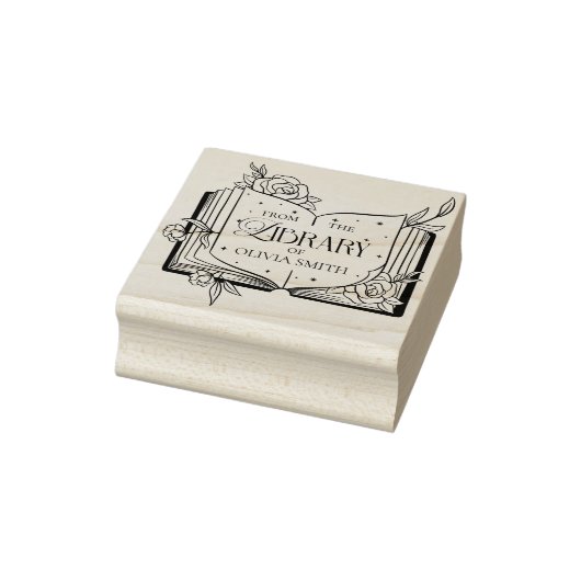 Uit de bibliotheek van de aangepaste naam rubberstempel (Stempel)