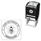 Uit de bibliotheek van de Boekstempel Bumble Bee. Zelfinktende Stempel (In situ)