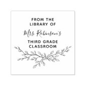 Uit de bibliotheek van de gespecialiseerde afdelin  zelfinktende stempel (Design)