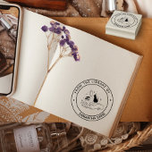 Uit de bibliotheek van de kat van de Boekstempel Rubberstempel