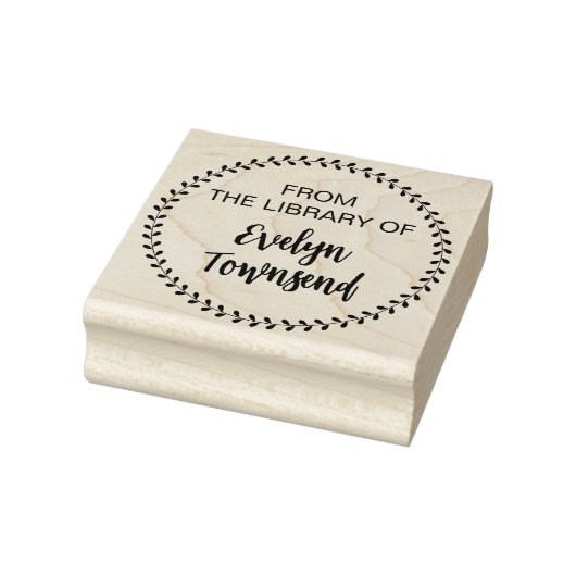 Uit de bibliotheek van echte handtekening geperson rubberstempel (Stempel)