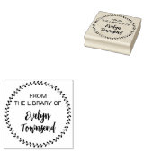 Uit de bibliotheek van echte handtekening geperson rubberstempel (Gestempeld)