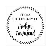 Uit de bibliotheek van echte handtekening geperson rubberstempel (Afrduk)