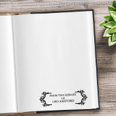 Uit de bibliotheek van gotische sierlijke aangepas  zelfinktende stempel