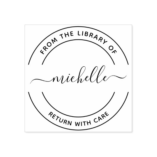 Uit de bibliotheek van het Manuscript Rubber Stamp Rubberstempel (Afrduk)