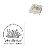 Uit de bibliotheek van Lees, bemin, geef terug boe Rubberstempel (Gestempeld)