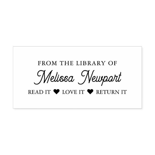 UIT DE BIBLIOTHEEK VAN LEES HET BEVAL HET GEef HET Rubberstempel (Afrduk)