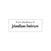 Uit de bibliotheek van naam sjabloon  zelfinktende stempel (Design)