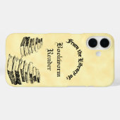Uit de bibliotheek van oude boeken Custom Case-Mate iPhone Case (Achterkant (horizontaal))