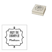 Uit de bibliotheek van rubberstempel (Gestempeld)