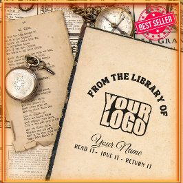 Uit de bibliotheek van | Uw Logo & naamboek Zelfinktende Stempel