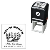 Uit de bibliotheek van | Wild Flowers Docentenboek Zelfinktende Stempel (In situ)