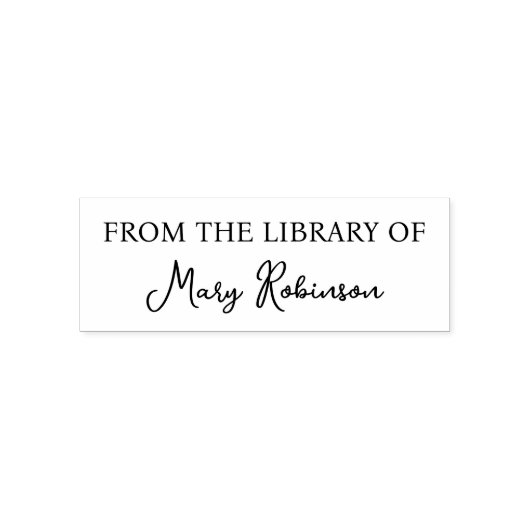 Uit de bibliotheek van  zelfinktende stempel (Design)