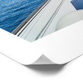 "Uit de boot stappen" Poster (Hoek)