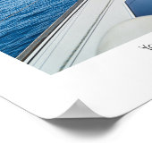 Uit de boot stappen vergt geloof. poster (Hoek)