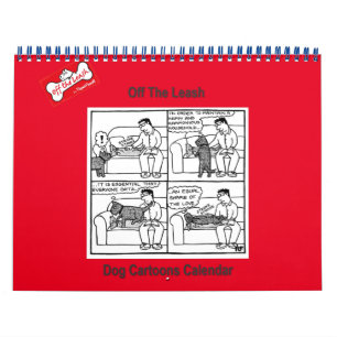 Uit de Cartoon van de Leash Dog 2 - Agenda Kalender